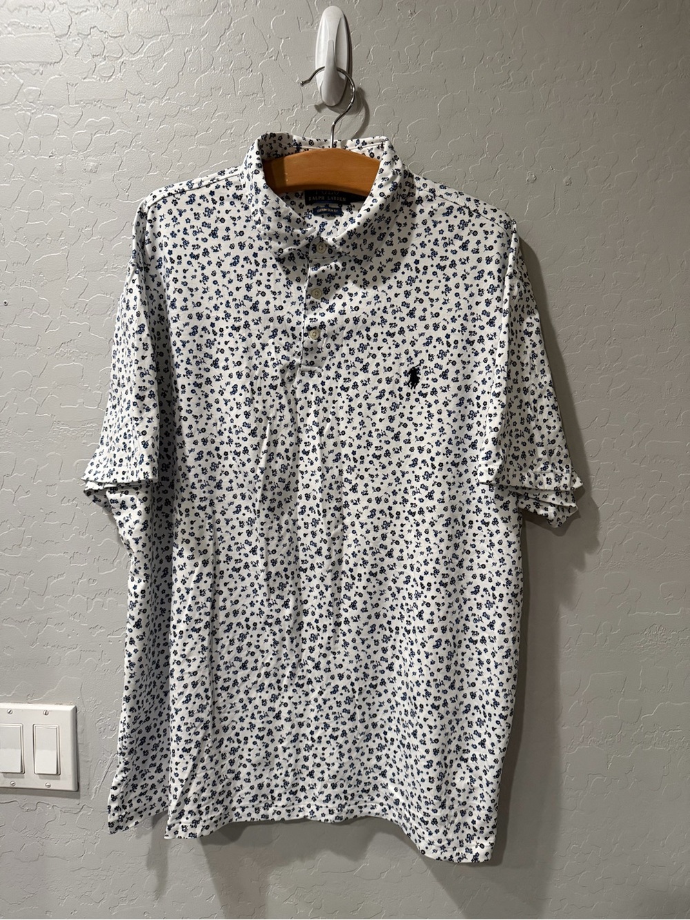 Polo Ralph Lauren AOP Floral Custom Slim Fit Polo 2XL Bin 1